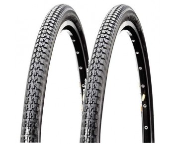 16 x 1 3/8 37-349 Pair Black Tyres